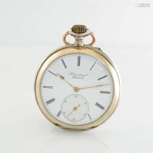 IWC early open face silver pocket watch calibre 52