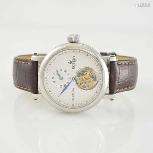 ROBERT gents wristwatch with 1 minute Tourbillon