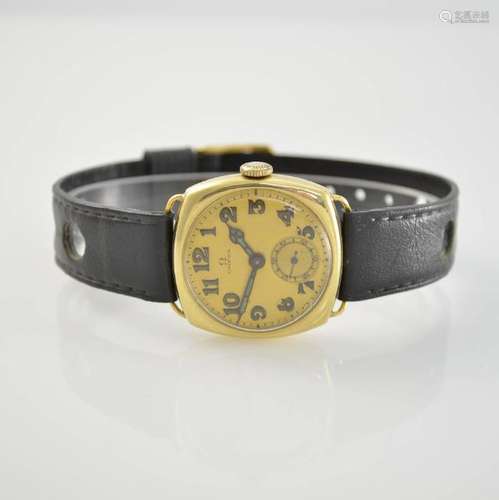 OMEGA rare 18k yellow gold wristwatch