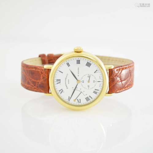 EBERHARD & Co. rare 18k yellow gold gents wristwatch