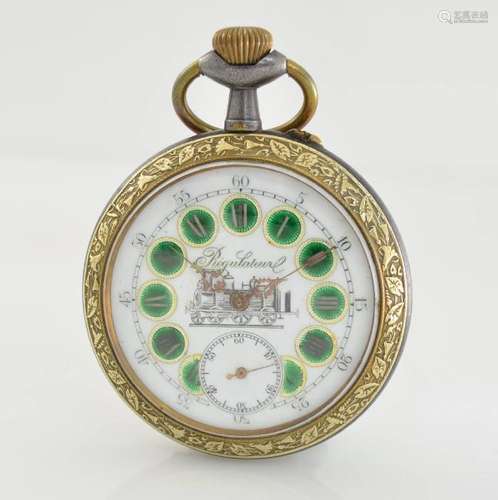 REGULATEUR big railroad pocket watch