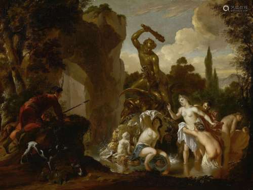 Diana and Actaeon Arnold Houbraken(Dordrecht 1660-1719 Amsterdam)