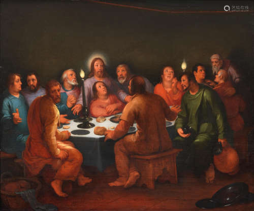 The Last Supper Cornelis Cornelisz. van Haarlem(Haarlem 1562-1638)