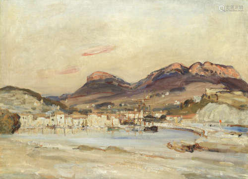 View of Cassis Fred Mayor(British, 1865-1916)