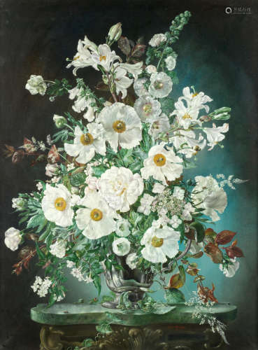 An arrangement in white Cecil Kennedy(British, 1905-1997)