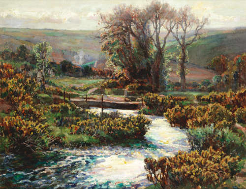 The hills of home Garstin Cox(British, 1892-1933)