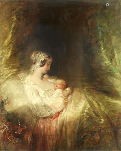 Her Majesty's first born Alfred Joseph Woolmer(British, 1805-1892)