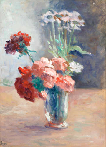 Bouquet dans un vase Maximilien Luce(1858-1941)