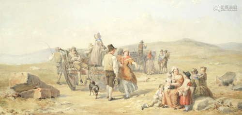 The peat gatherers John Absolon(British, 1815-1895)