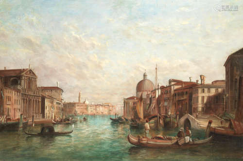 Venice Alfred Pollentine(British, 1836-1890)