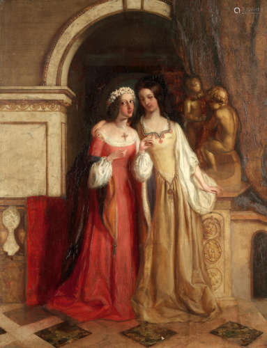 The two sisters Ebenezer Newman Downard(British, active 1849-1889)