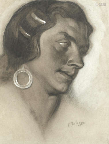 Portrait of a woman Ignacio Zuloaga(Spanish, 1870-1945)