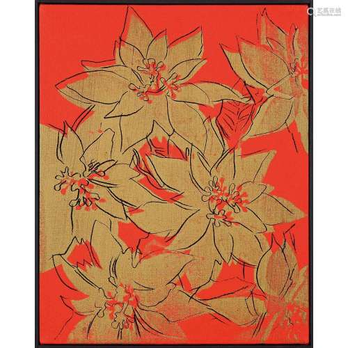 ƒANDY WARHOL (1928-1987)Poinsettias, 1982