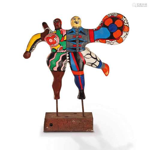 ƒNIKI DE SAINT PHALLE (1930-2002)Les Patineurs, circa 1973