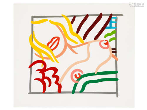 New Bedroom Blonde Doodle Tom Wesselmann(American, 1931-2004)