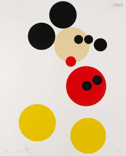 Mickey (small) Damien Hirst(British, born 1965)