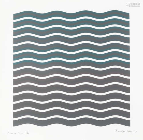 Coloured Greys [2] Bridget Riley(British, born 1931)