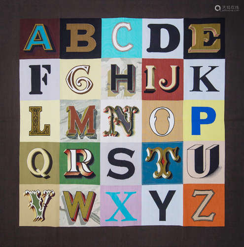 Alphabet Sir Peter Blake(British, born 1932)