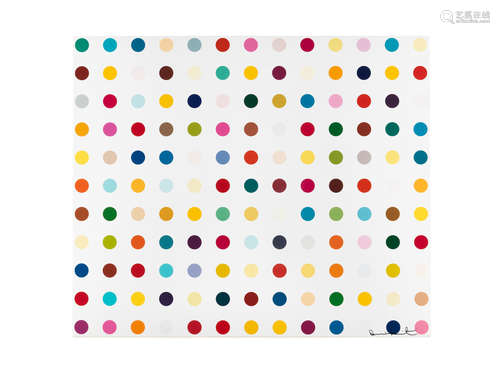 Lysergic Acid Diethylamide (LSD) Damien Hirst(British, born 1965)