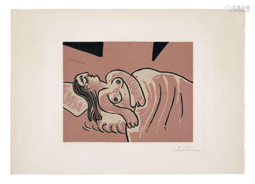 Femme Endormie Pablo Picasso(Spanish, 1881-1973)