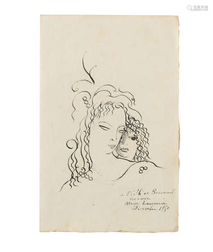 Poèmes de Sapho, Compagnie Française des Arts Graphiques, Paris, 1950 Marie Laurencin(French, 1883-1956)