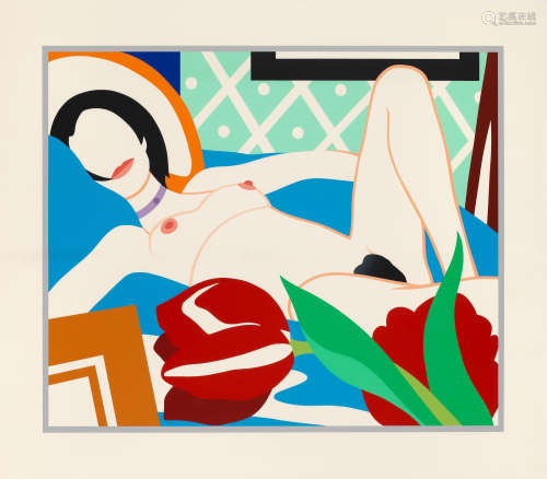 Monica with Tulips Tom Wesselmann(American, 1931-2004)