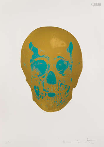 The Dead (Gold Gloss/Turquoise) Damien Hirst(British, born 1965)