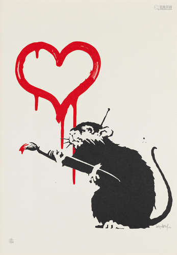 Love Rat Banksy(British, born 1975)