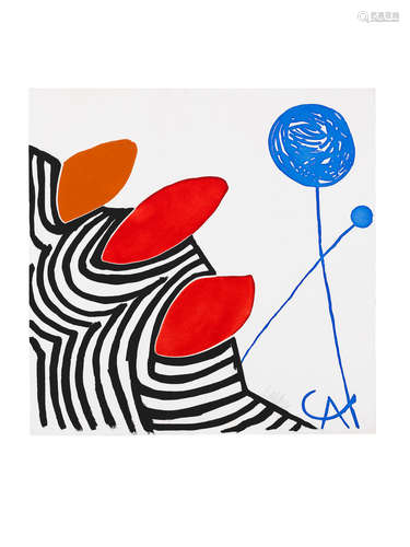 Presenza grafica Alexander Calder(American, 1898-1976)