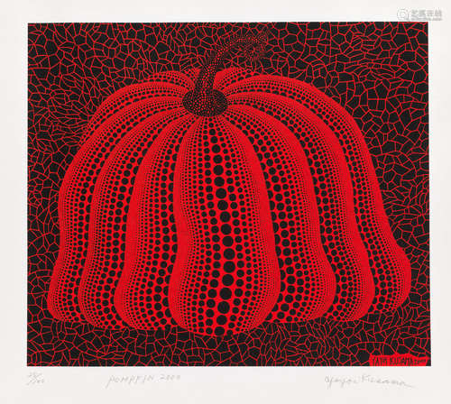 Pumpkin 2000 (Red) Yayoi Kusama(Japanese, born 1929)