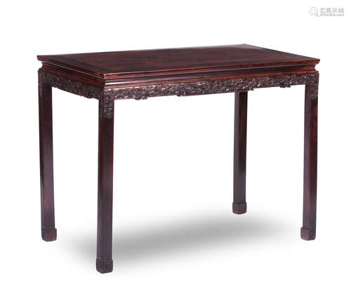 Qing Dynasty A huanghuali table