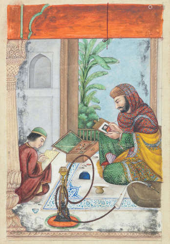 North India, early/mid 19th century Painter and pupil