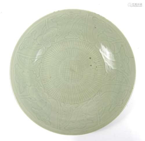 18th/19th century A celadon charger