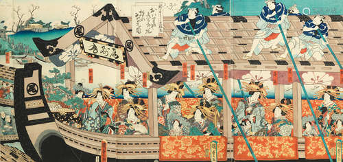 A quantity of woodblock prints