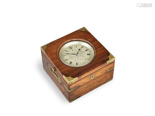 A good late 19th century rosewood-cased eight day marine chronometer  Charles Frodsham, 82 Strand, London, 3594