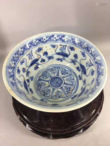 A BLUE&WHITE BOWL