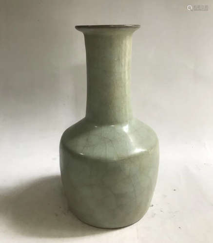 A GUANYAO CELADON VASE