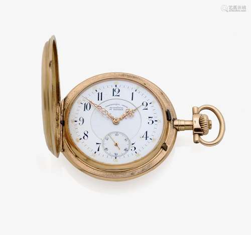 A GOLD POCKET WATCH Saxony, Glashütte, circa 1915, UHRENFABRIK UNION