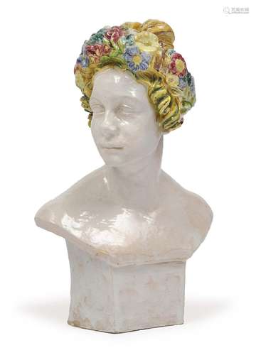 A FEMALE BUST circa 1930