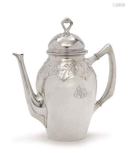 A COFFEE POT Koch & Bergfeld Bremen, circa 1902 Design probably by Heinrich von Cammer