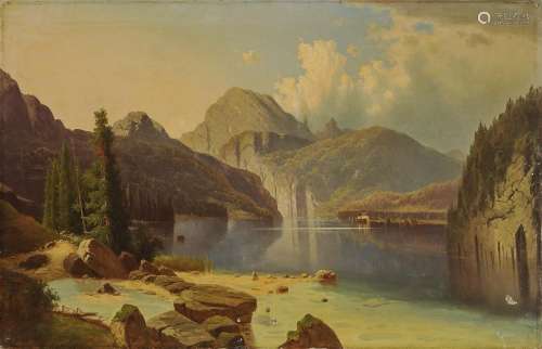 (Attributed to) CHWALA, ADOLF Lake Königssee