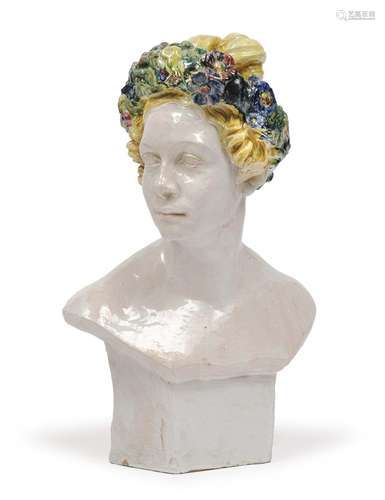 A FEMALE BUST circa 1930