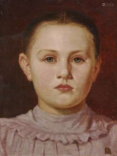 RIEMERSCHMID, RUDOLF Portrait of a Girl