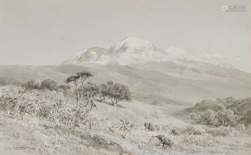 COMPTON, EDWARD THEODORE The Kilimanjaro seen from the Southwest