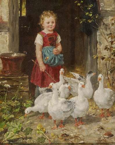 SPERL, JOHANN Goose Girl