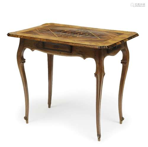 GAMING TABLE German, 18th century