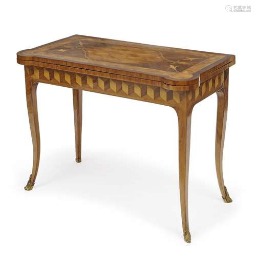 A GAME TABLE Paris, circa 1740