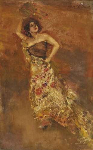 KELLER, ALBERT VON The Spanish Dancer Otero as Carmen