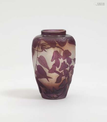 A VASE Emile Gallé, Nancy, 1900-1910