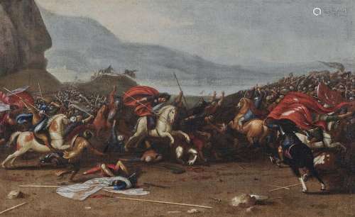 VIRULY, FRANS A Cavalry Battle